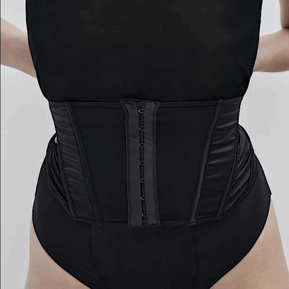 Zara Satin Tulle Corset Belt